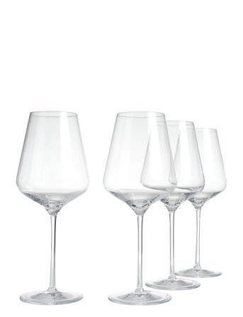 Aida | Connoisseur Extravagant - Glas Kraftig Mørke Rødvine 4 Stk No. 3 D10Xh25,5 Cm, 64,5 Cl Gaveæske | 64.5 CL