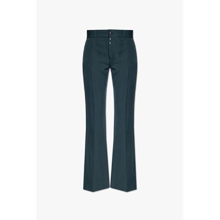 MM6 Maison Margiela Pleat-front Bukser Grøn, Dame Bukser
