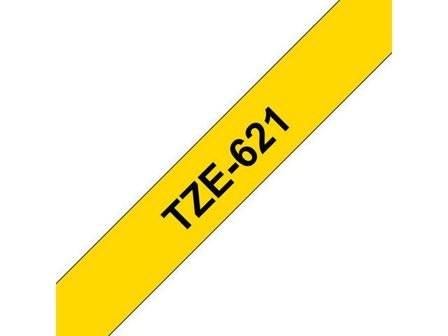 Brother TZe-621 - laminert teip - 1 kassett(er) - Rull (0,9 cm x 8 m)