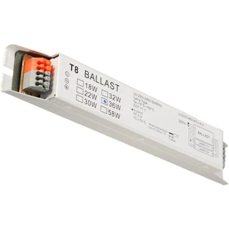 Elektronisk ballast T8 2x36W Spenningsbredde Fluorescerende Start Energisparende Ballastlampe Lampe, Elektronisk ballast, AAFGVC