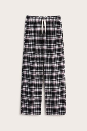 Kappahl | Flanellbukse | Svart