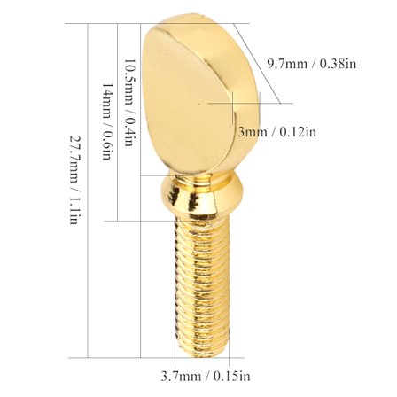 4 KPL C64 Saksofonin Suukappaleen Ligatuurin Ruuvi Puupuhallinsoittimen Suukappaleiden Osat