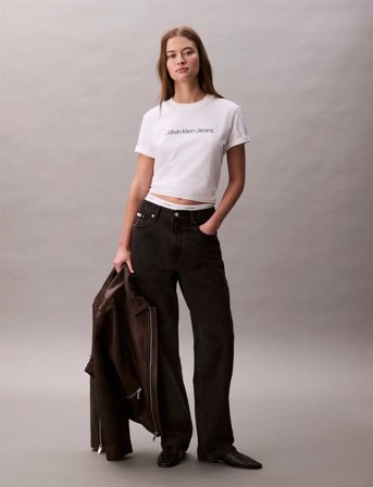 Calvin Klein Jeans 90S Loose Ck Essential Black - Black - 27