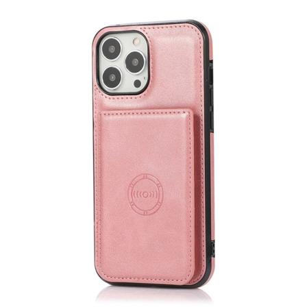 TG Praktisk Skal med Kortlomme - iPhone 14 Pro Max Roséguld