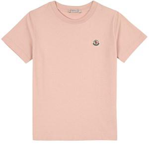 Kids - Moncler Branded T-Shirt Light Pink 6 Years - Tops - 6 years - Pink