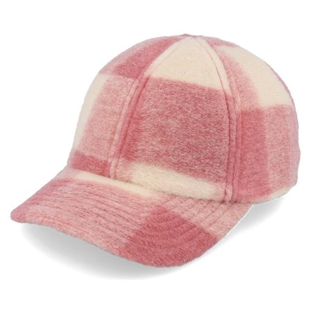 Seeberger - Rosa unconstructed Cap - Woolmix Fabric Baseball Cap Pink Dat Cap / Unstructured @ Hatstore
