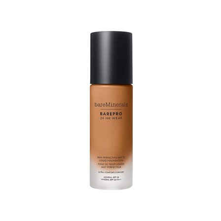 bareMinerals BAREPRO 24HR Wear Skin-Perfecting Matte Liquid Foundation Mineral SPF 20 Medium Deep 46, Makeup, Ansigt, Foundation