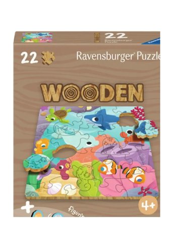 Ravensburger | Wooden Underwater 22P | ONE SIZE