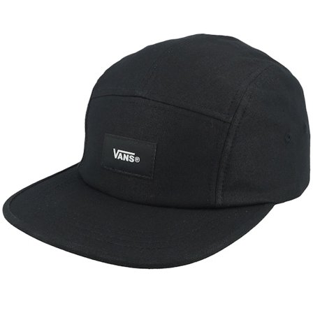 Vans - Preto 5panel Boné - Patch Tall Camper Black 5-Panel @ Hatstore