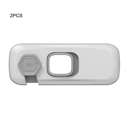 2 ST Barnsäkerhetslås Dörrlås FÄRG 2 FÄRG 2