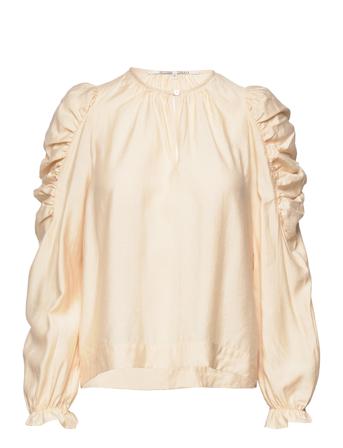 Masma Blouse Blus Långärmad Creme Second Female