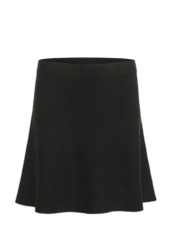 Doddiekb Knit Skirt Black Karen By Simonsen