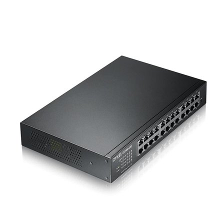 Zyxel GS1900 Series GS1900-24E - switch - 24 porter - smart - rackmonterbar