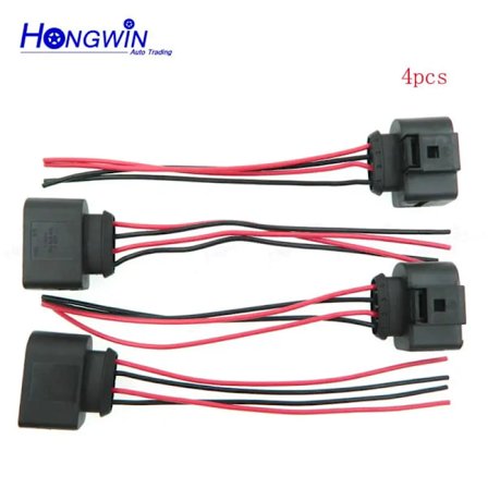 Tennspolekoblinger Reparasjonssele Ledningsplugg for Audi A3 A4 A5 A6 A8 TT VW Passat Jetta Golf Touareg 1J0973724 4B0973724