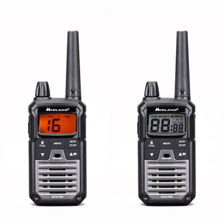 Walkie Talkie XT70 Pro Duo Svart/Mörkgrå