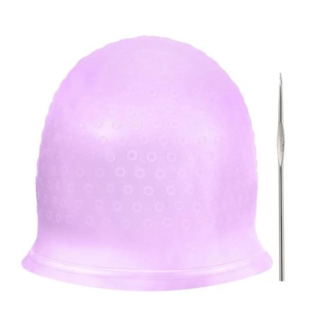 Silikonhätta för slingor, slinghätta med nål, slinghätta