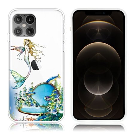 Deco iPhone 12 Pro / iPhone 12 skal - Sjöjungfru