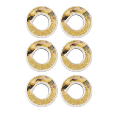 6st vattenflaska smaksättare Pod 0 Socker 0 Kalorier Drinkflaska Frukt Doftring för Sport Gym Citron