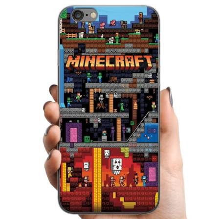 Apple iPhone 6 Plus TPU Mobilcover Minecraft