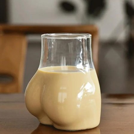 e Body Ass Butt Shot Glass Kaffe Mælk Krus Øl Juice Vin Te