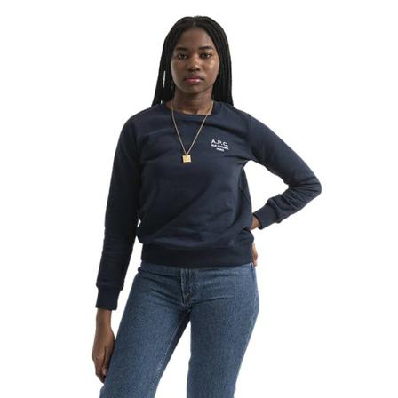 A.p.c. Sweat Skye Marine , Blauw , Dames , Maat: XS