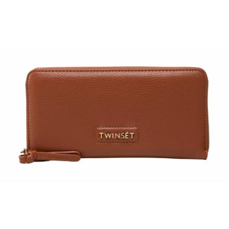 Twinset Wallets & Cardholders Brun, Dame Punge og Kortholder, Størrelse: ONE Size