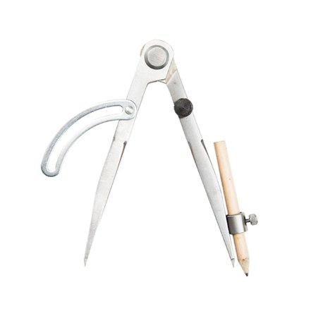 Mr. Pen - Professionel passer til træbearbejdning, 8 tommer passer med vinge, stor passer til geometri, passer tegneværktøj