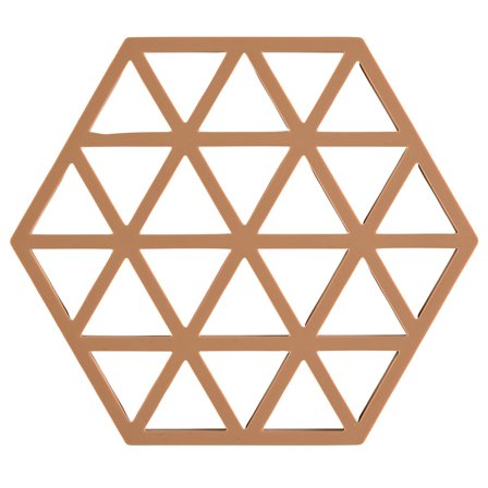 Zone Triangles gryteunderlag, terrakotta