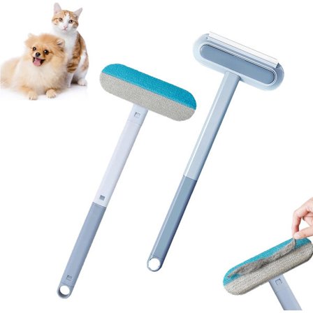 Multifunktionel Fjerner til Kæledyrshår - Kattebørste - Fjerner til Kæledyrshår - 4 i 1 Fjerner til Kæledyrshår - Værktøj til Fjernelse af Kæledyrshår