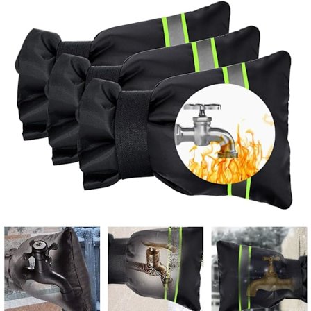 Stycken Utomhuskran Skydd Frostskydd Vinterkran Skydd 18*22 cm Frostskydd Utomhuskran Skydd