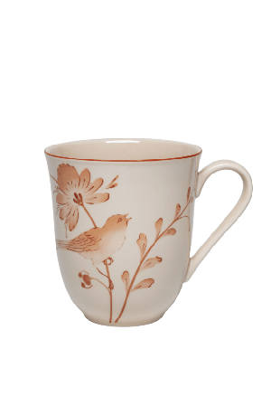 Rörstrand Fågel mugg 50 cl jubilee Glas Beige