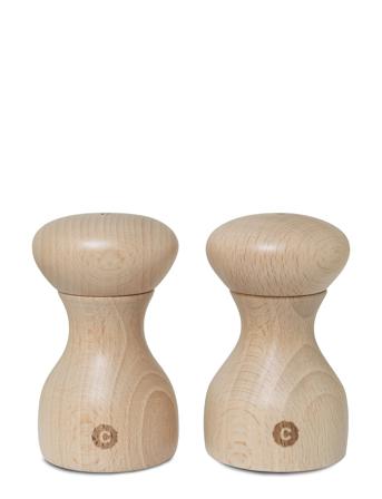 Lyon Grinder Set Home Kitchen Kitchen Tools Grinders Salt & Pepper Shakers Beige CrushGrind
