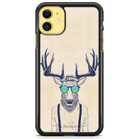 Bjornberry Hårdskal Iphone 11 - Hipster Älg