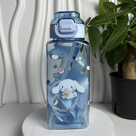1kpl Sanrio Kuromi Melody Cinnamoroll Sarjakuva Söpö 800ml PC Kahvikuppi Teekuppi Maitoteekuppi Vesikuppi Sopii Päivittäiseen Matkustamiseen Commu