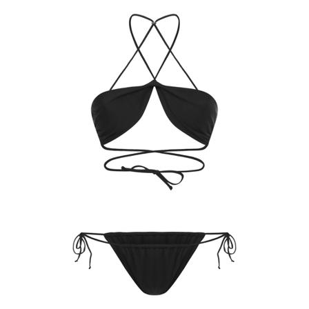 The Attico Sea clothing , Zwart , Dames , Maat: M Bikini's