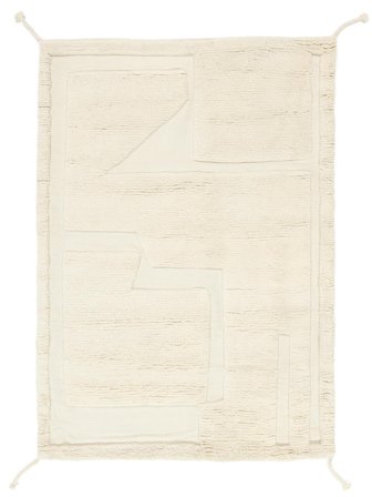 Como 160X230 Off White Ullmatta