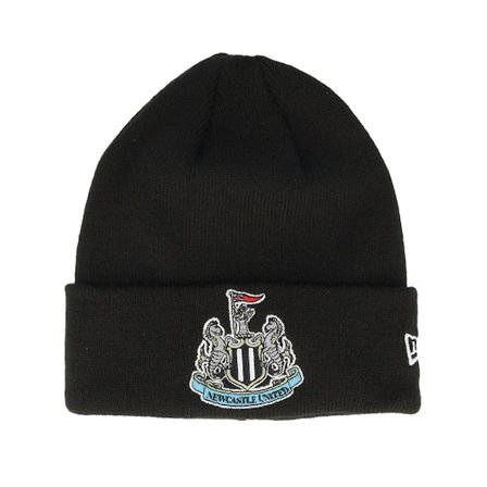 New Era - Football Zwart cuff Beanie - Kids Newcastle United Core Beanie Black Cuff @ Hatstore