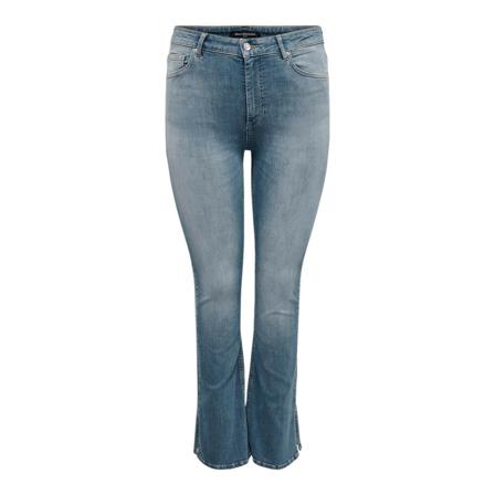 Only Carmakoma, Cropped Jeans Blauw, Dames, Maat:2XL L32