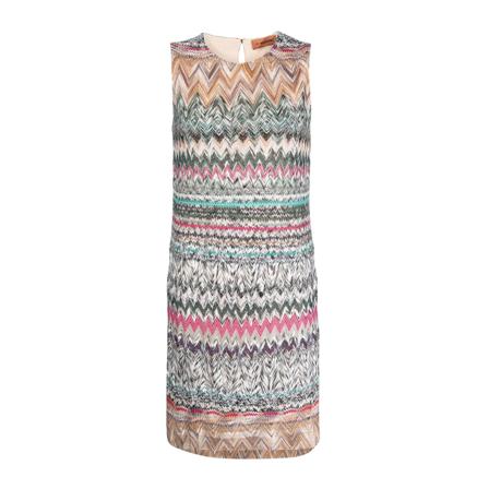 Missoni, Short Dresses Beige, Dames, Maat:M