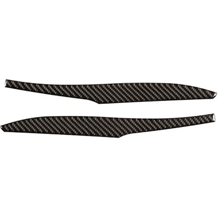 ABS-fibersidospegeldekorationer för bilstilar 2015-2019