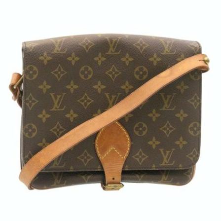 Louis Vuitton Vintage, Pre -owned Cartouchiere MM Bruin, Dames, Maat:ONE Size