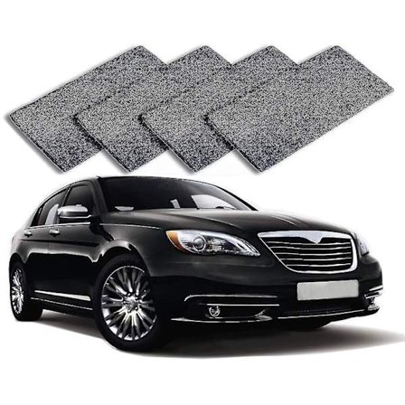 4 st Nano Sparkle-dukar, Nano Sparkle-duk för bilrepor, Nano Magic-duk Reparerar lätt lackrepor --- limenda