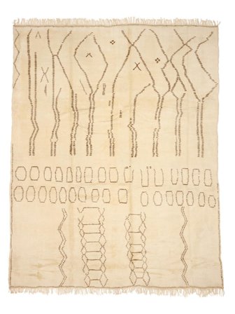 Handgeknüpft Berber Moroccan - Mid Atlas 325X404 Wollteppich Groß