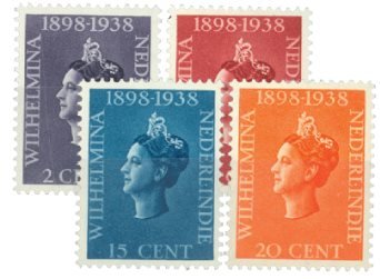 Hollandsk Ostindien 1938 - NVPH 235-238 - Postfrisk