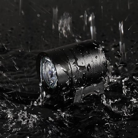 Sykkellys Hodelykt 1200lm LED Sykkellampe Hodelykt Lader