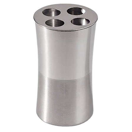 Tannbørsteholder for 4 tannbørster - Rustfritt stål