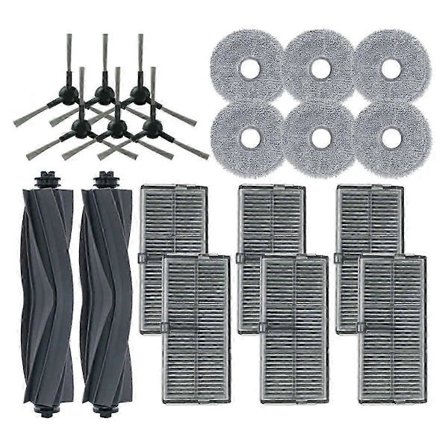 För L10s Pro Ultra Heat / X30 Ultra / X30 Pro Dammsugare Huvudsidoborste Hepa Filter Moppduk Dammpåsar Del