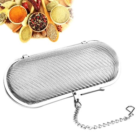 Teinfuser i rustfritt stål, løs teinfuser, tekanne, tesil