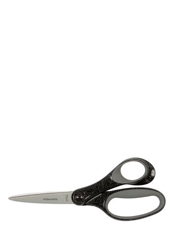 Stud Gltr Scissors 18Cm Sg 16L Black Fiskars