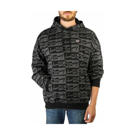 Tommy Hilfiger, Hoodie Dm 0Dm 12947 BDS Zwart, Heren, Maat:S